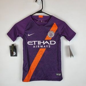 Nike Manchester City Etihad Youth Soccer Jersey